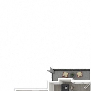 3 Bed 2 Bath, 1323 square feet floor plan Sable Second Floor 3d furnished